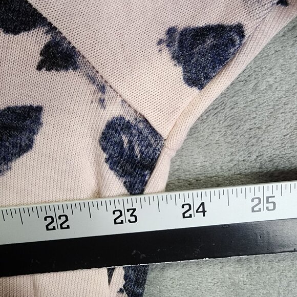 Womens Pink LuLaRoe Floral Print Open Front Cardigan w/ Pockets Size M - Picture 7 of 9